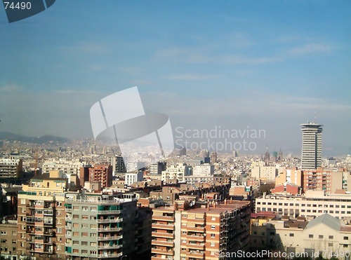 Image of Barcelona skyline