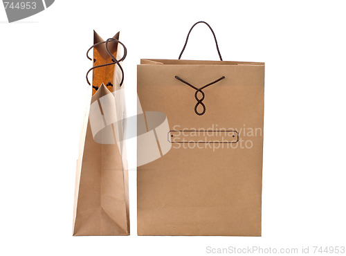 Image of paper shopping bags