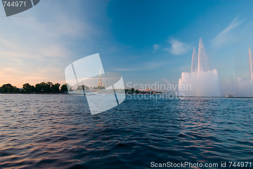 Image of Classic and modern masterpieces of St.Petersburg at one view