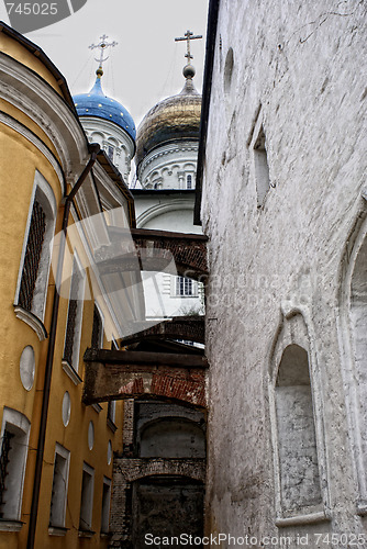 Image of Novospasskiy monastery, Moscow