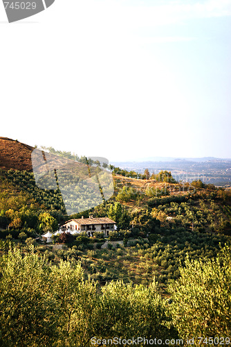 Image of italian mountain farmhouse