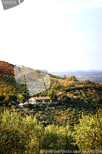 Image of italian mountain farmhouse