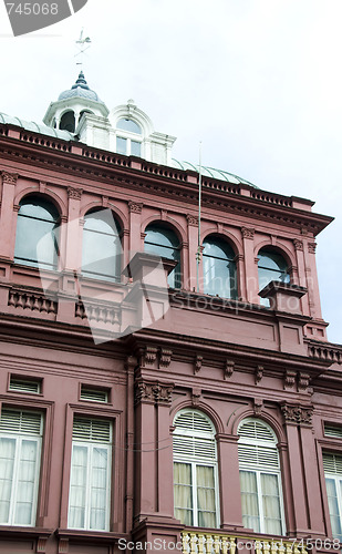 Image of the red house parliament house in port of spain trinidad