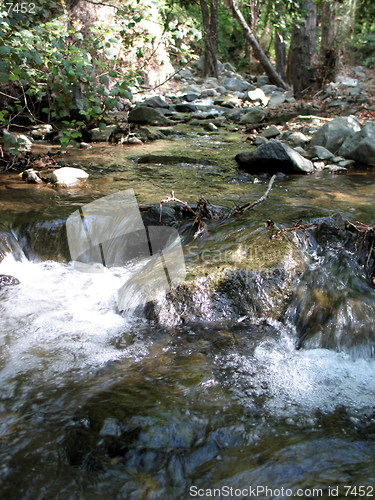 Image of Flowing river. Platres. Cyprus