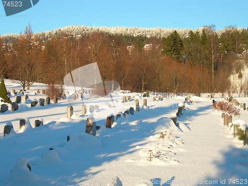 Image of Voksen cemetery in Oslo