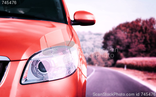 Image of Car on the road.