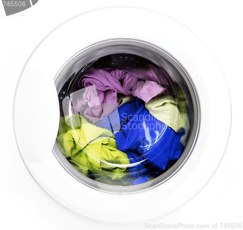 Image of Clothes in laundry