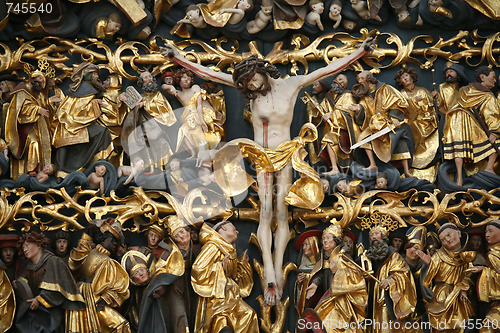 Image of Detail from Claus Bergs altar in the Cathedral of Odense ( St. K