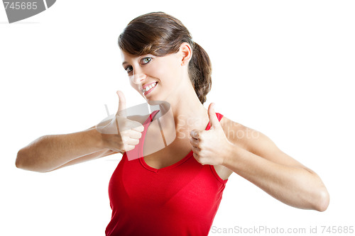 Image of Successful young woman