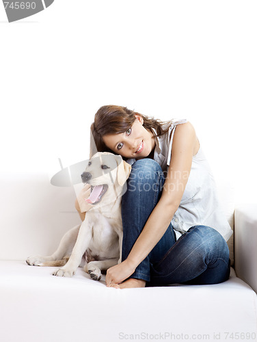 Image of Girl with her best friend