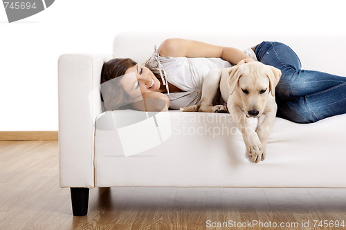 Image of Girl with her best friend
