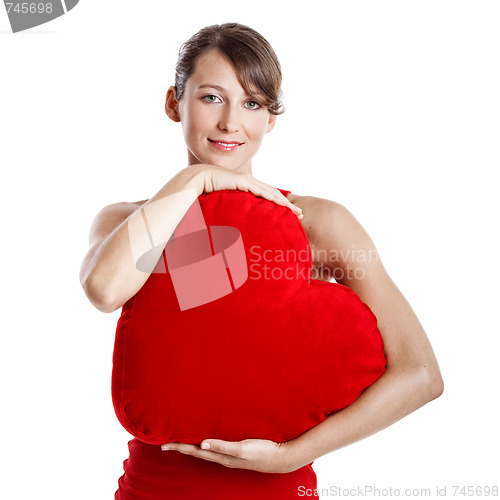 Image of Valentine woman