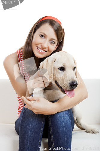 Image of Girl with her best friend