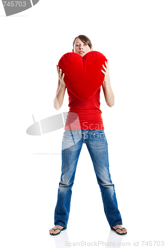 Image of Valentine woman