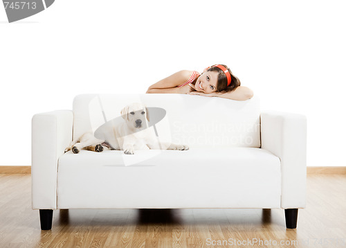 Image of Girl with her best friend