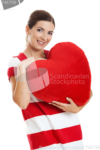 Image of Valentine woman