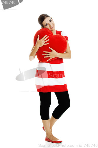 Image of Valentine woman