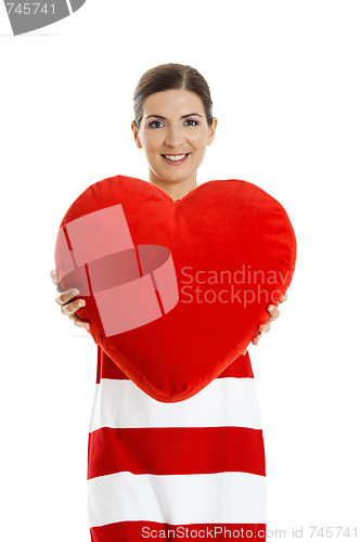 Image of Valentine woman