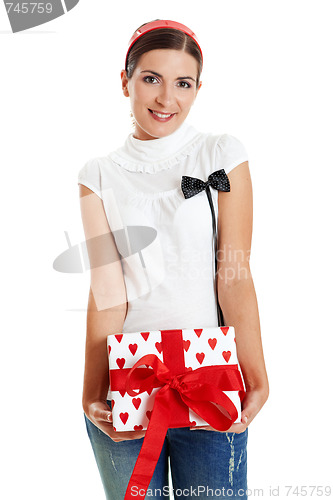 Image of Christmas woman