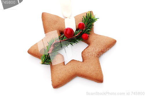 Image of gingerbread star