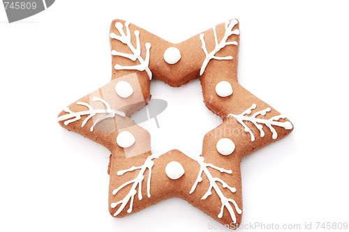 Image of gingerbread star