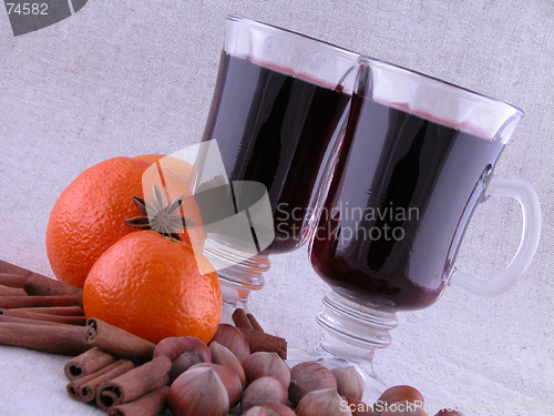 Image of hot wine