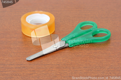 Image of Green scissors