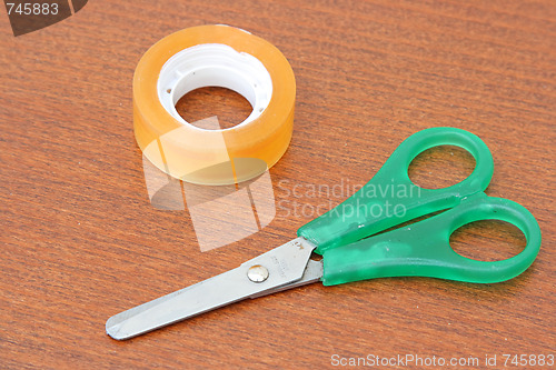 Image of Green scissors