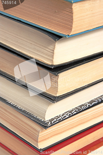 Image of The stack of books 