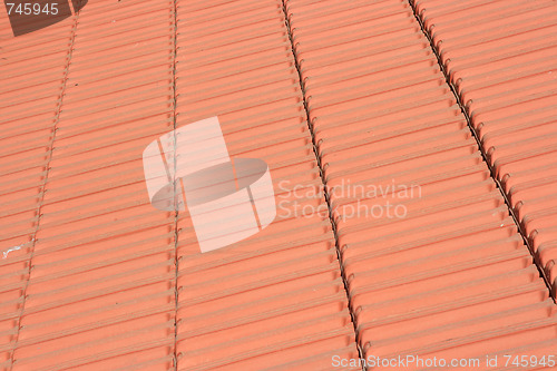 Image of The roof tiles