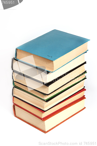 Image of The stack of books 