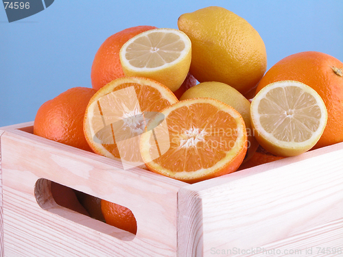 Image of oranges and lemons