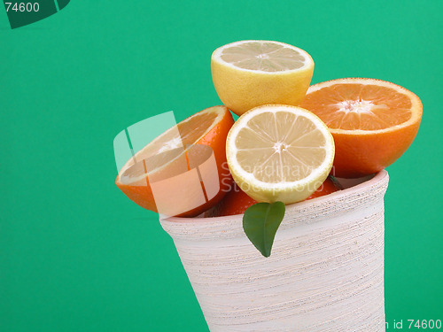 Image of oranges and lemons