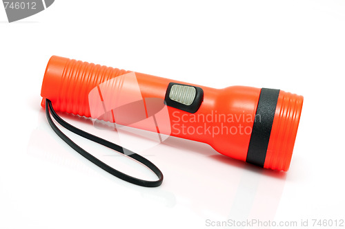 Image of Bright Orange Flashlight