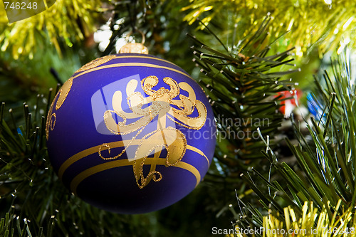 Image of Christmas-tree decorations