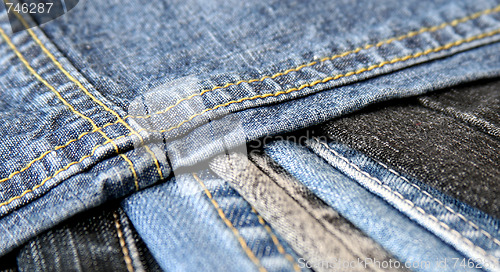 Image of Jeans background