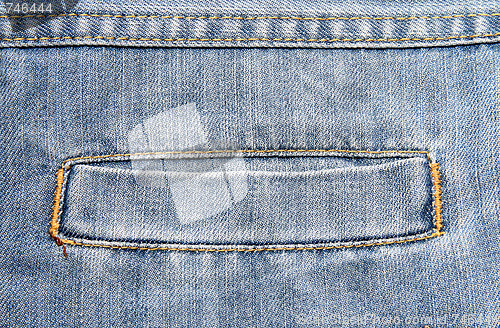 Image of Jeans pocket