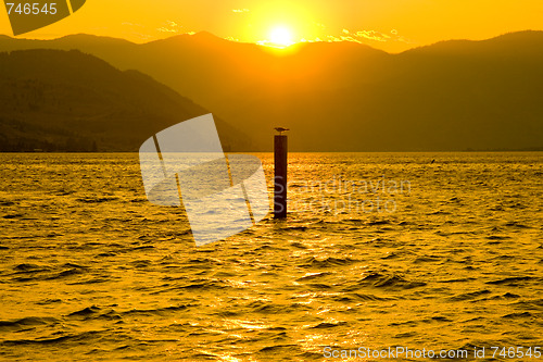 Image of Sunset at Lake Chelan