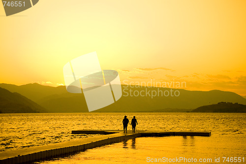 Image of Sunset at Lake Chelan