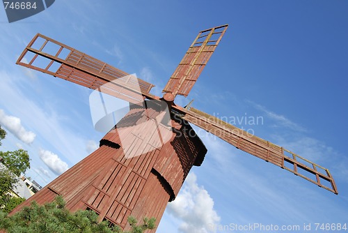 Image of Rotor Of Ancient Windmill