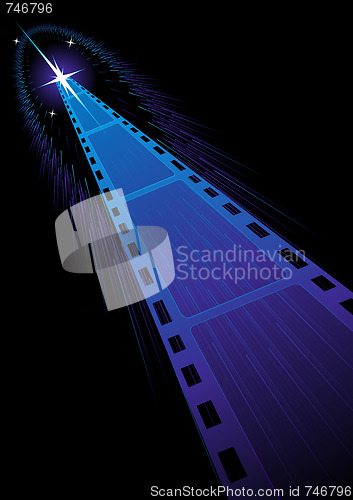 Image of Film strips background