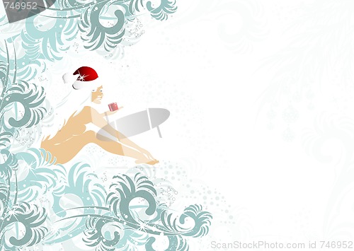Image of Santa-woman