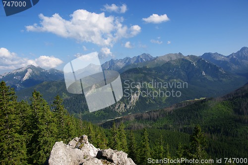 Image of View of the Tatras