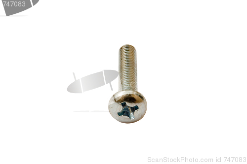 Image of bolt(clipping path included)