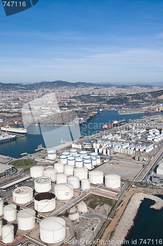 Image of Industrial port.