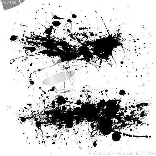 Image of splat dribble grunge