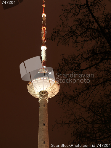 Image of Tower at the night