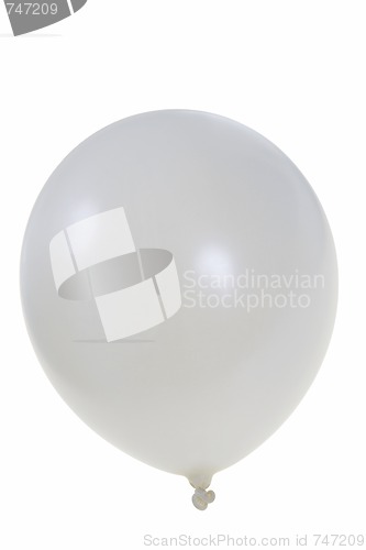 Image of Pearl white balloon