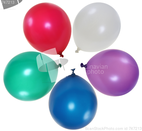 Image of Colorful balloons