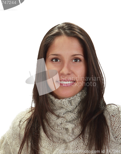 Image of Portrait of a young woman